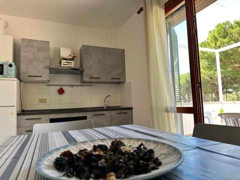 Kitchen or kitchenette, Dining area, stove