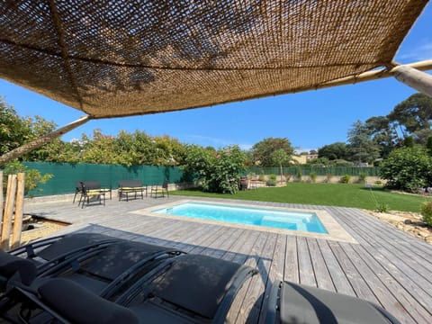Natural landscape, Garden view, Swimming pool