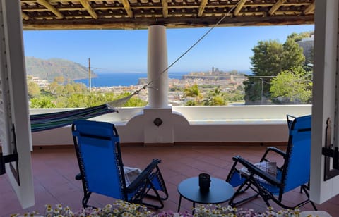 Patio, Natural landscape, Balcony/Terrace, Sea view