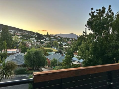 Nearby landmark, City view, Mountain view, Sunset