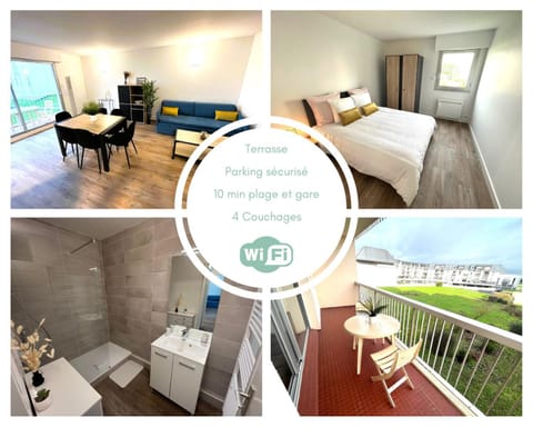 T2 Hyper Centre, proche port, plage et gare Apartment in Le Pouliguen