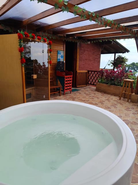Patio, Natural landscape, Hot Tub, Pool view, Swimming pool