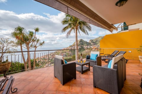 Natural landscape, View (from property/room), Seating area, Sea view