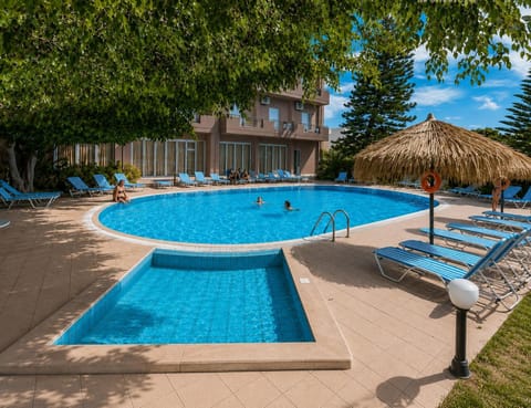 Property building, Day, People, Garden, Garden view, Pool view, Swimming pool