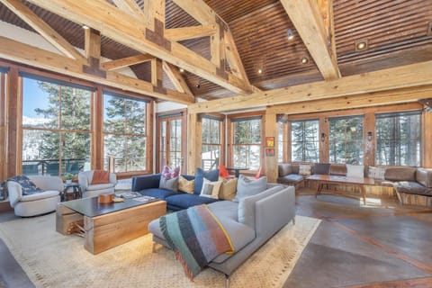 Back Door Ski In Out - Fireplace, Hot Tub, Huge Views - Alpine Luxury at Copper Hollow home House in Mountain Village