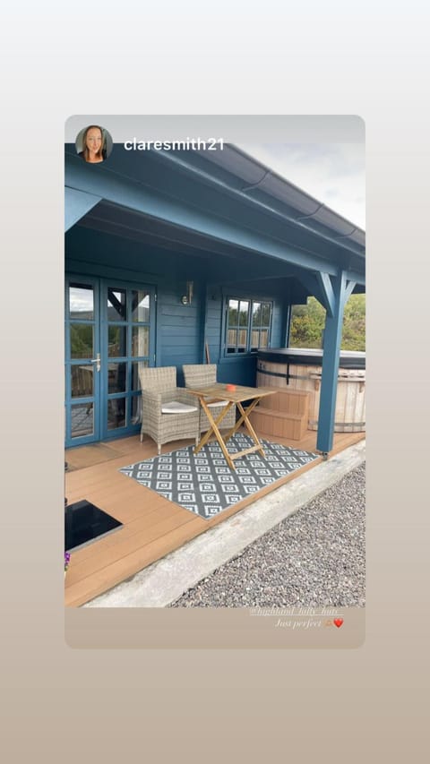 Highland cabin - relaxing hot tub Cabin in Scotland