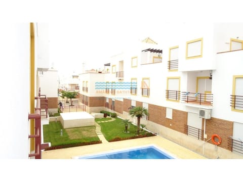 Property building, Patio, Day, View (from property/room), Balcony/Terrace, Pool view, Swimming pool