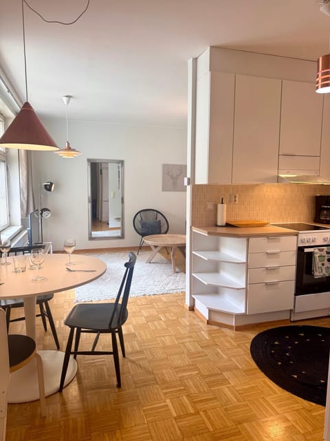 Kitchen or kitchenette, Dining area, oven