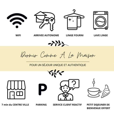 Plume - Dormir Comme A La Maison Apartment in Brittany