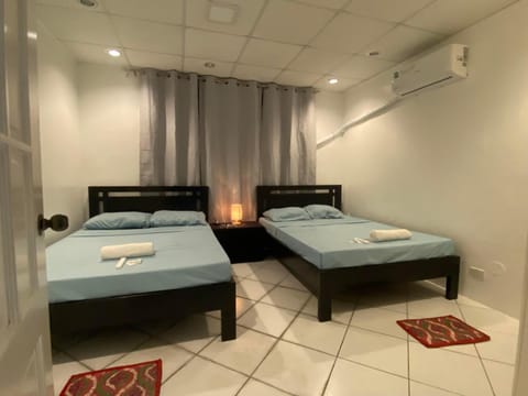 Bed, Photo of the whole room, Bedroom, air conditioner