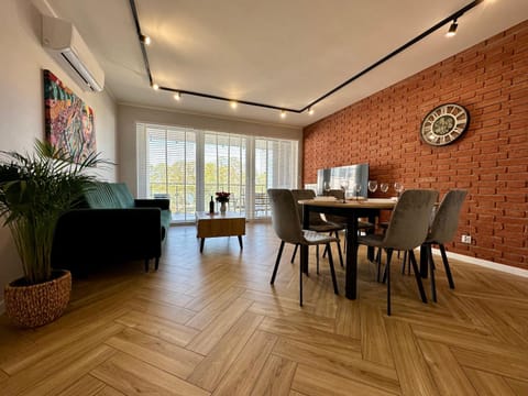 Living room, air conditioner