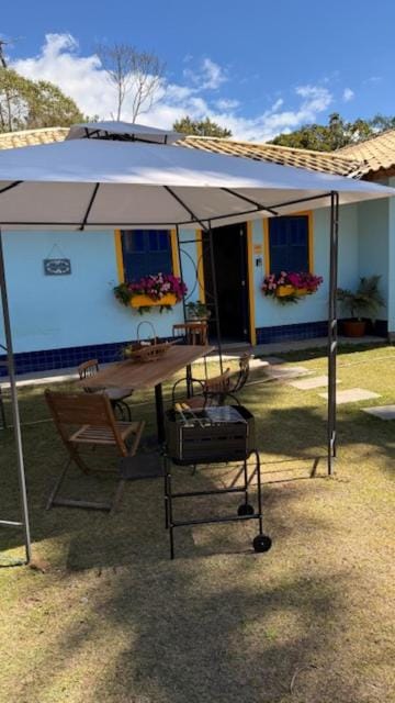 Patio, BBQ facilities, Garden view
