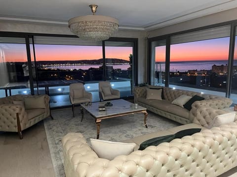 Seating area, Sea view
