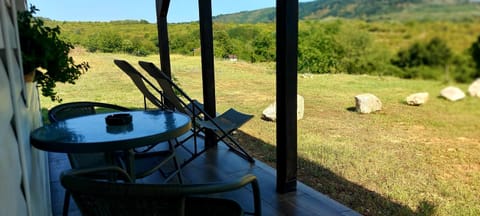 Day, Natural landscape, Dining area, Mountain view