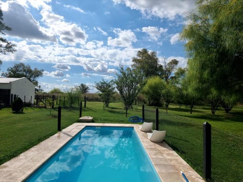 Day, Natural landscape, Garden, Garden view, Pool view, Swimming pool, sunbed