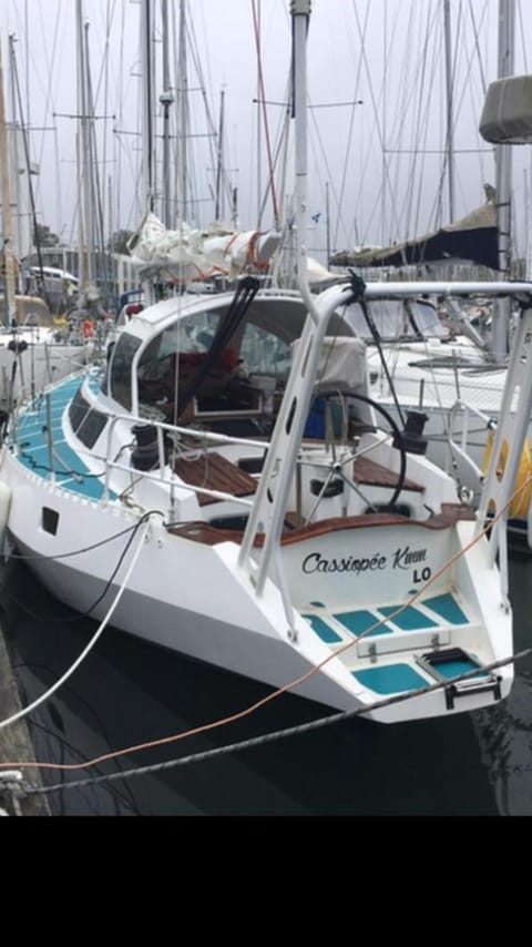Cassiopee Docked boat in Lorient