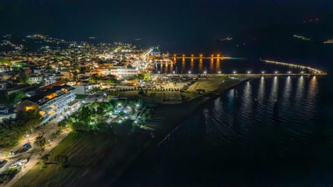 Property building, Night, Neighbourhood, View (from property/room), Beach