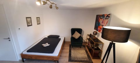 Photo of the whole room, Bedroom