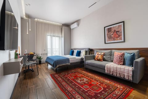 Photo of the whole room, Seating area, Bedroom