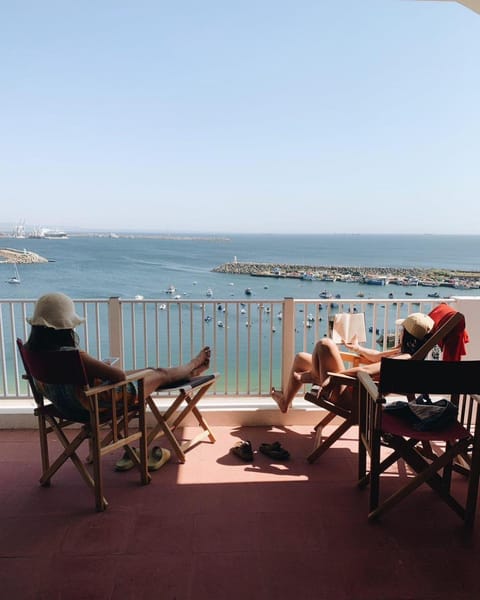 View (from property/room), Balcony/Terrace, Sea view