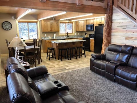Heated Floors, Hot Tub, Grill House in Island Park