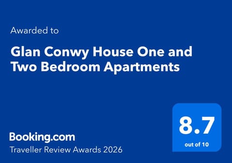 Glan Conwy House One and Two Bedroom Apartments Apartment in Bro Garmon