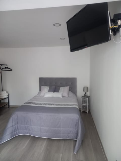 Bed, TV and multimedia
