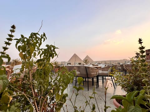 Natural landscape, View (from property/room), Dining area