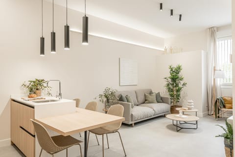 Living room, Seating area, Dining area