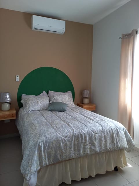 Photo of the whole room, Bedroom, air conditioner