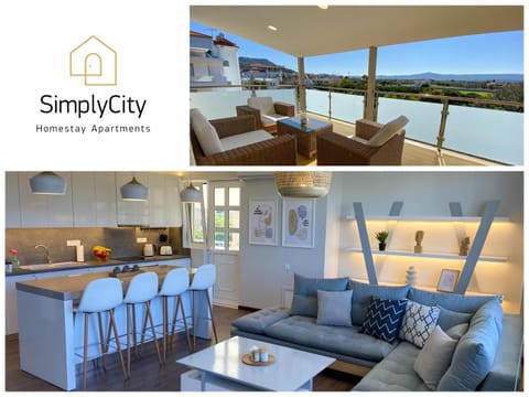 Natural landscape, View (from property/room), Balcony/Terrace, Living room, Seating area, Dining area