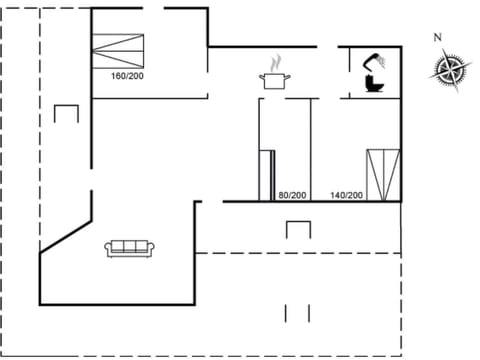 Holiday Home Essie - 250m from the sea by Interhome House in Løkken