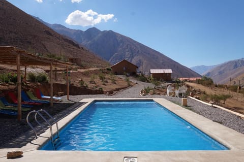Natural landscape, Mountain view, Pool view, Swimming pool, sunbed