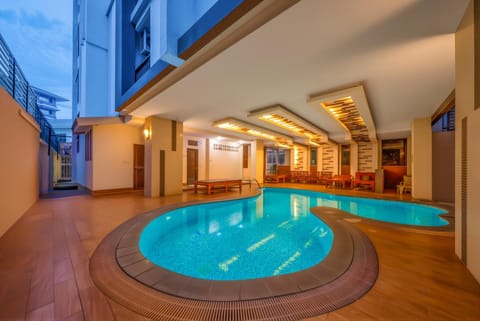 Pool view, Swimming pool