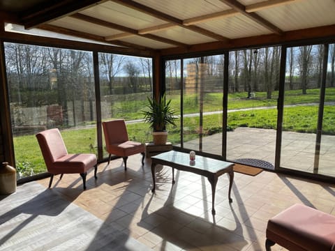 Patio, Spring, Day, View (from property/room), Balcony/Terrace, Seating area, Garden view