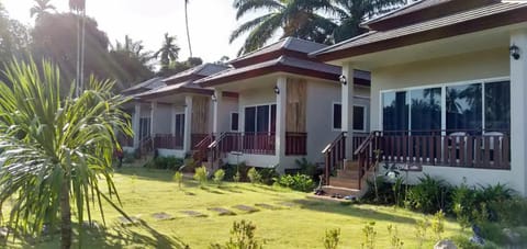 Property building, Garden view
