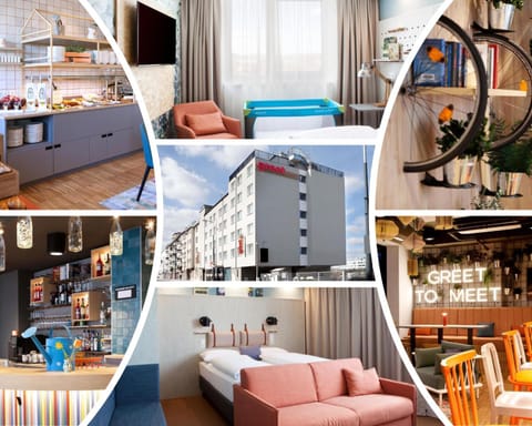 Property building, Bed, Seating area, Bedroom, Drinks