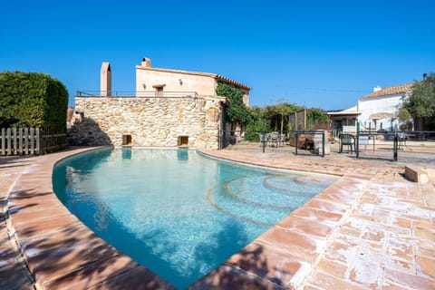 Property building, Living room, Swimming pool