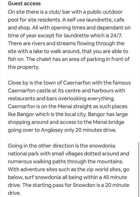 Chalet 130 on Glan Gwna holiday park Chalet in Wales