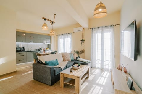 Communal lounge/ TV room, TV and multimedia, Kitchen or kitchenette, Living room, Seating area, Dining area, Evening entertainment, minibar, air conditioner