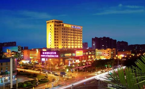 Property building, Night, City view, Street view, Location