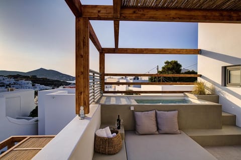 Hot Tub, Balcony/Terrace, Sea view