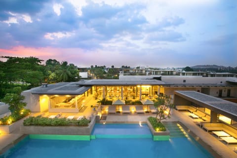 Property building, Natural landscape, Swimming pool