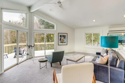 Lakefront Otis Home with Stunning Views and Boats! House in Otis