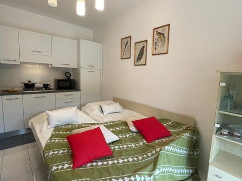 Bed, Kitchen or kitchenette, Photo of the whole room, Bedroom, minibar