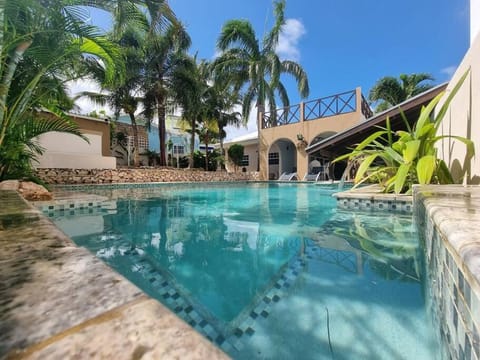 Garden, Swimming pool, sunbed