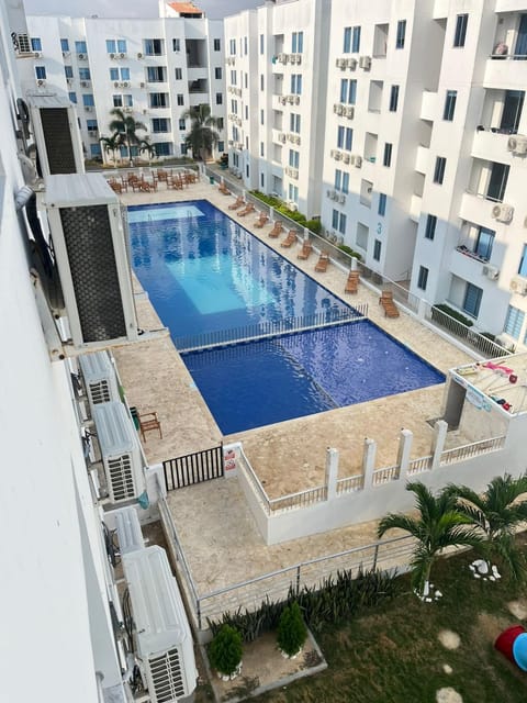 Property building, Pool view, Swimming pool