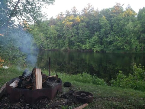 Spring, Day, Natural landscape, River view