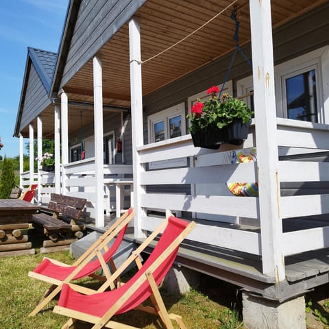 Property building, Garden view, sunbed