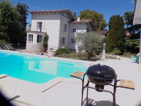 Property building, Patio, Garden, Pool view, Swimming pool, Swimming pool